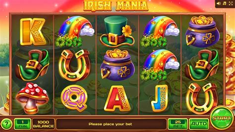 free irish slot machine games.